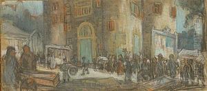 Vue De Ville by Hendrik Jos. Klein