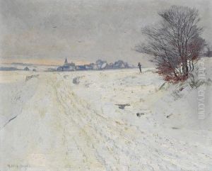 Winterlandschaft by Maximilian Klein Von Diepold
