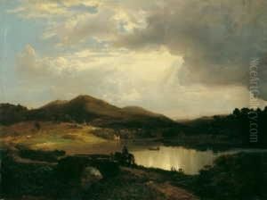 Signiert Und Datiert Unten Links: W. Klein 1853. by Wilhelm Klein