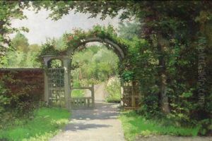 The Garden Of The Painter by Jan Kleintjes