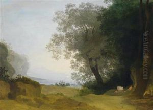 Landschaft Am Meer by Johann Christian Klengel
