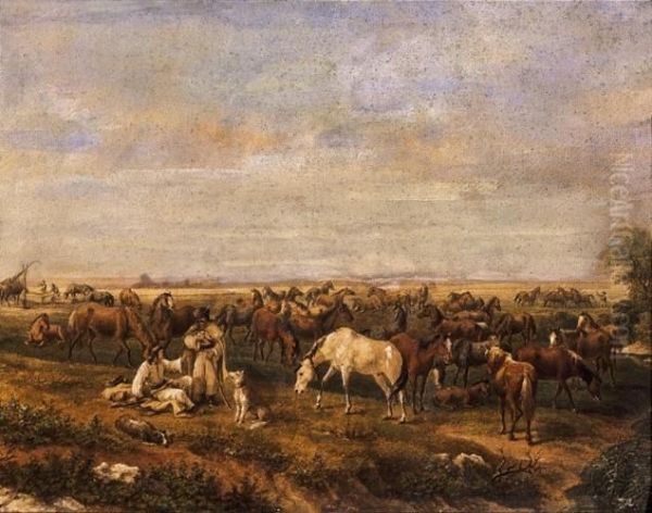 Horse-breeding - view 1