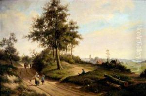 Peasants On A Country Path