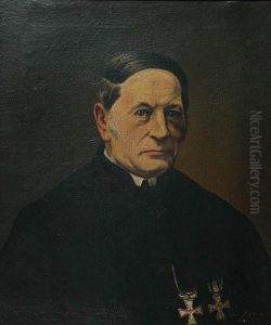Portret Pastora by Ernst Klimt