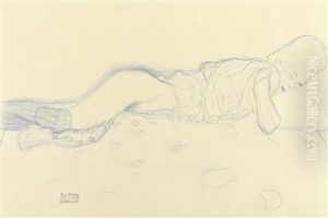 Sheets From A Private Collection by Gustav Klimt