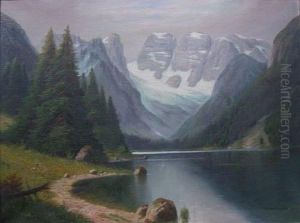 Monte Cristallo Mit ... Dolomiten by Hermann Klingsbogel