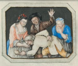 Le Jeu De La Main Chaude Ou La Fessee by Karl-Gustav Klingstedt