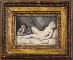 Le Sommeil De Venus Ou L'amour Endormi by Karl-Gustav Klingstedt