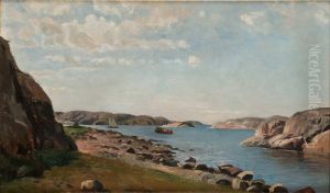Kustmotiv Med Batar by Af Hilma Klint