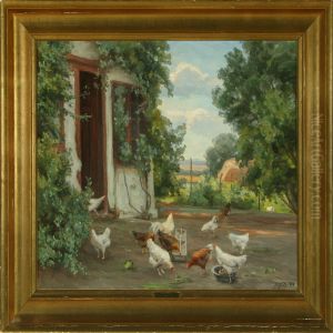 Scenery From A Chicken Farm by Peder Klitz