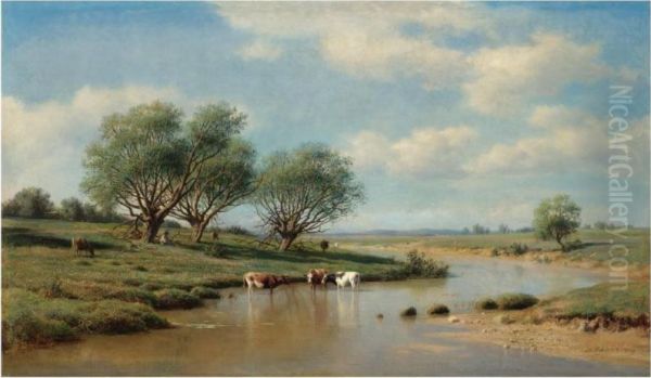 Cattle Watering - view 1