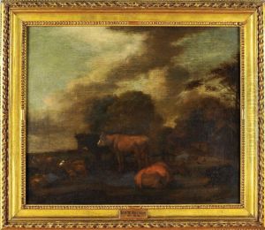 Paisagem Com Gado by Albert-Jansz. Klomp