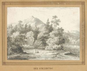 Eine Gebirgs-gegendbey Salzburg by Simon Klotz