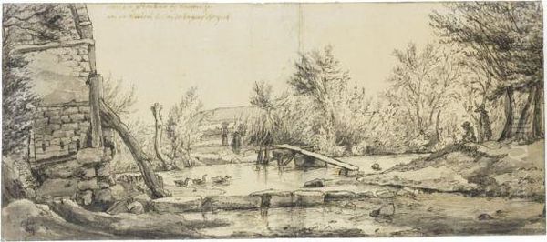 View Of A Watermill Near Maastricht - view 1