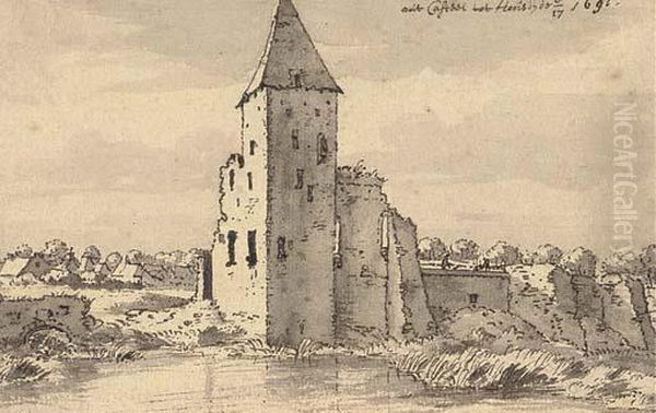 The Ruins Of Heusden Castle - view 1