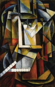 Abstract Cubist Composition by Ivan Vasilievich Klyun
