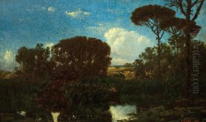 Personaje En El Monte by Ferdinand Knab