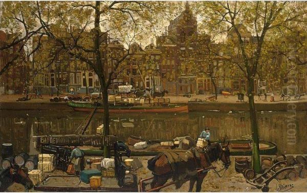 View Of The Prinsengracht Between The Amstel And The Utrechtsestraat, Amsterdam - view 1