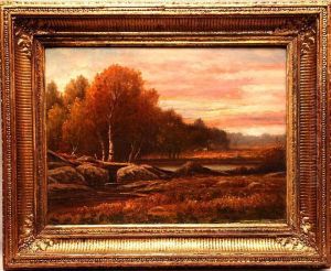 "landscape" by Charles Wilson Knapp