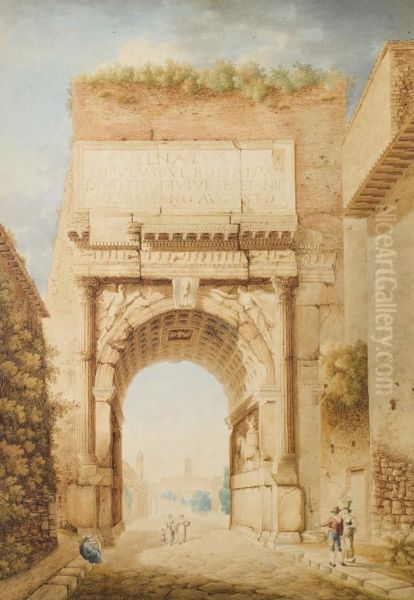 The Arch Of Titus - view 1