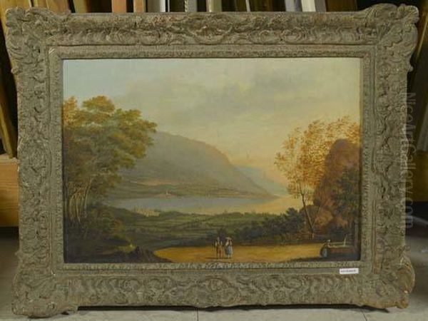 Phantasie-landschaft. - view 1
