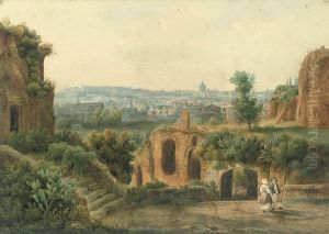 View Of Rome by Franz Knebel