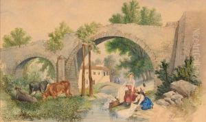 Le Lavandaie by Franz Knebel