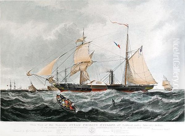 Her Majesty's Steam Fraigate Cyclops - view 1