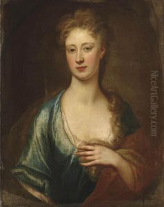 Portrait Of A Lady by Sir Godfrey Kneller