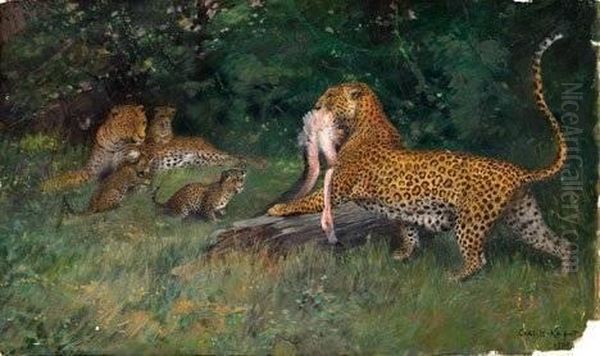 Leopards" - view 1