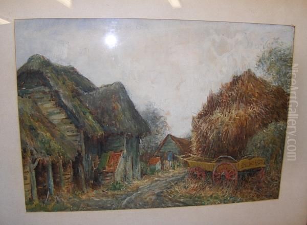 A Berkshire Rickyard - view 1