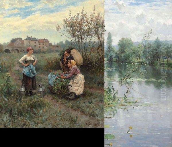 Three Women In A Landscape - view 1