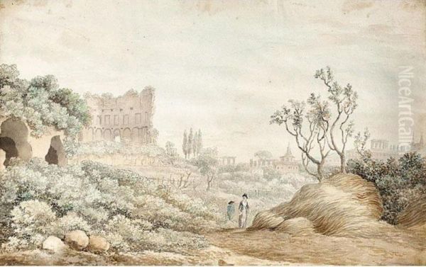 Terme Di Tito, Rome - view 1