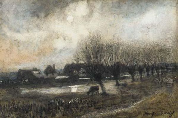 A Set Of Four Pastoral Landscapes - view 1