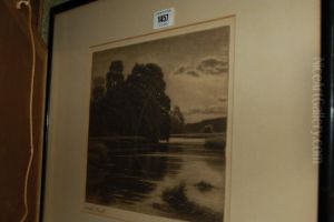 River Scene by Joseph Knight