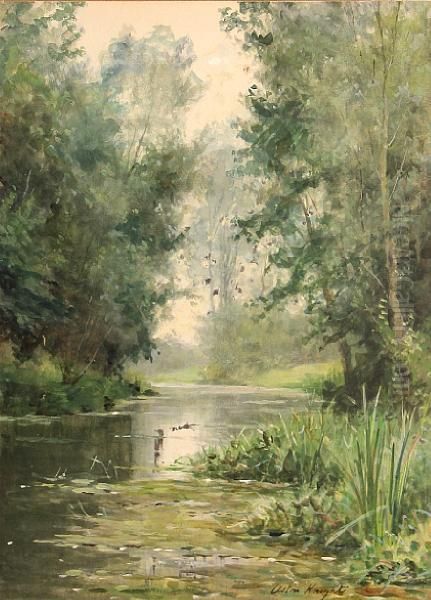 A Tranquil River Scene - view 1