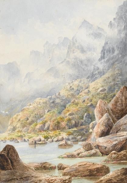A Mountain Stream - view 1