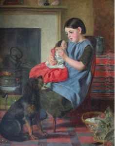 The Young Mother by William Henry Knight