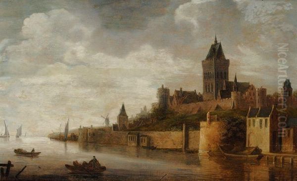 View Of The Valkhof Castle In Nijmegen - view 1