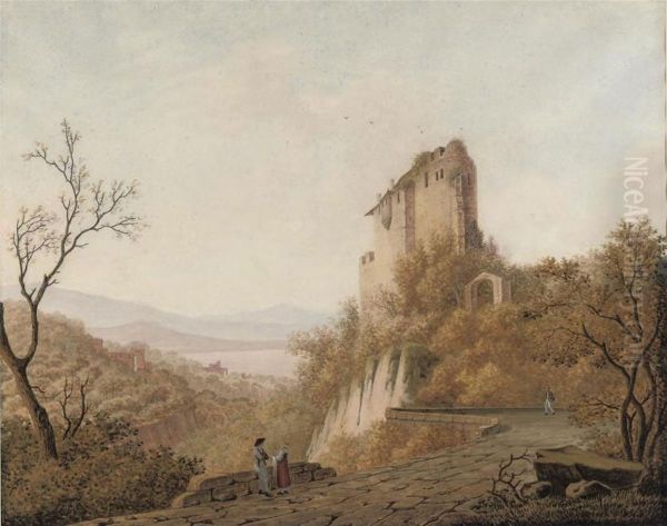 Landscape With Figures And A Ruin - view 1