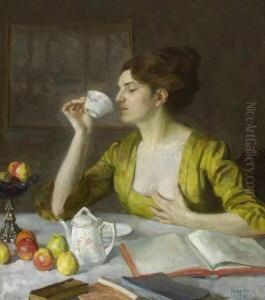 Beim Fruhstuck. by Robert Knoebel