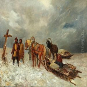 Winterlandscape by August Knoop
