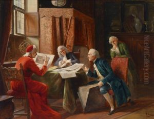 The Art Lovers by August Knoop