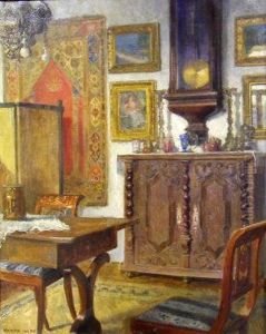 Interior Scene by Imre, Emerich Knopp