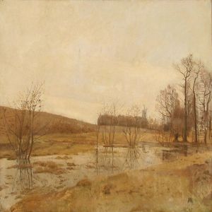 Ellemosen Bag Ved Bellahoj by Hans Knudsen