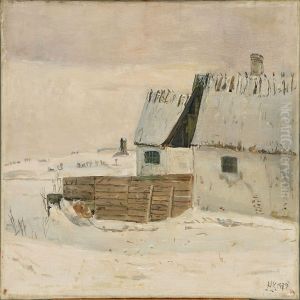 Winter Scenery by Hans Knudsen
