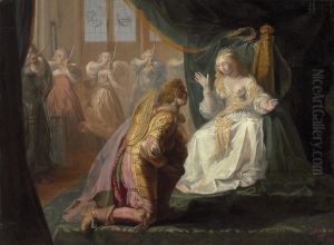 Theseus Proposing Marriage To Phaedra