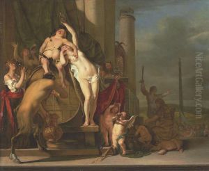 'wine Is Venus's Milk' by Nikolaus Knupfer