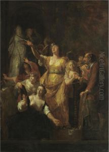 Achilles Discovered Among The Daughters Of Lycomedes