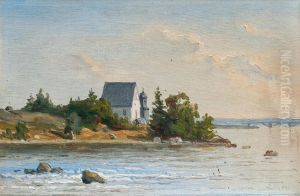Coastal View With A Church